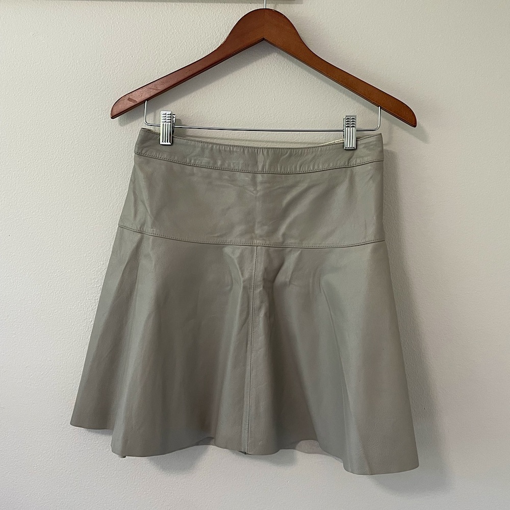 NWT banana republic leather skirt - 4P